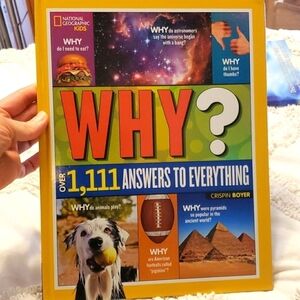 National Geographic kids Why hardcover curiosity educational  book